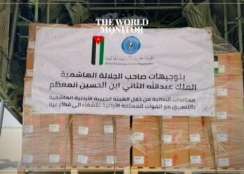 Jordan Sends 32 Aid Trucks to Gaza