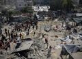 UN Reports Over 40 Million Tons of Rubble Covering Gaza