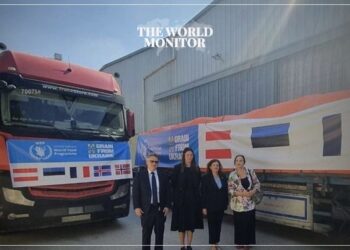 Ukraine Delivers 1,000 Tons of Flour to Gaza