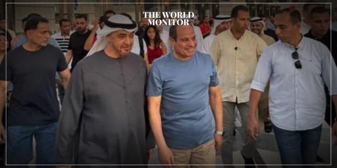 UAE & Egyptian Presidents Tour New Alamein Festival