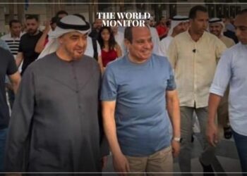 UAE & Egyptian Presidents Tour New Alamein Festival