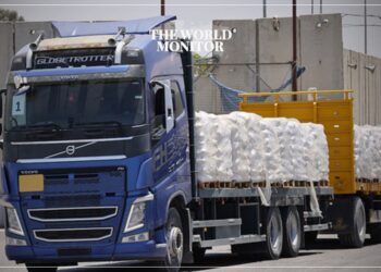 Jordan Sends 83 Aid Trucks to Gaza