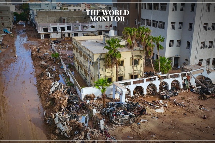 Libyan Government Provides Temporary Housing to Flood Victims