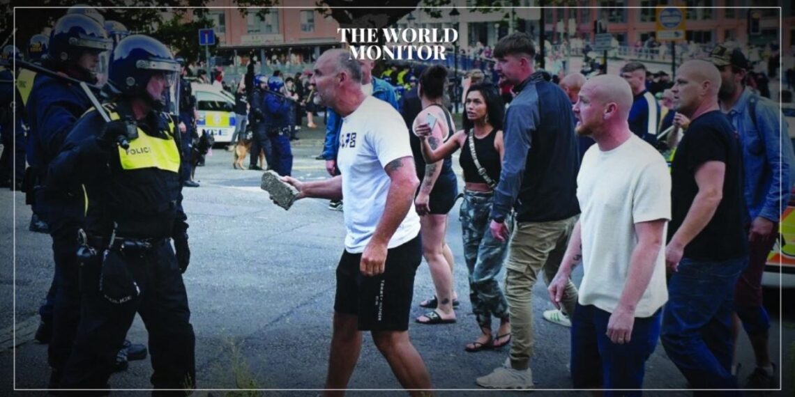 Dozens Arrested After UK Protests Turn Violent