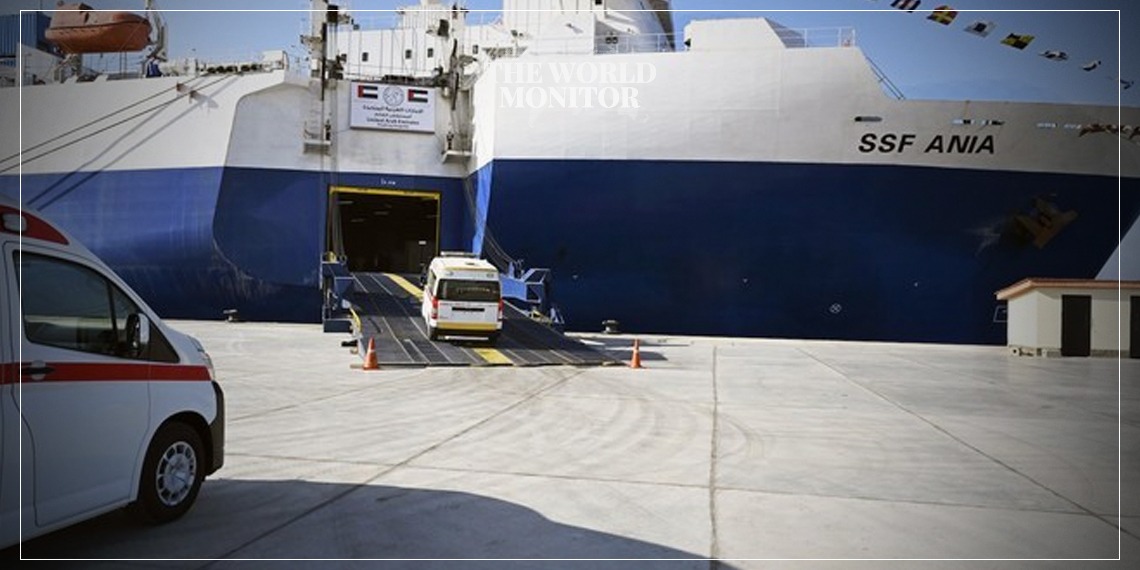 UAE Floating Hospital Continues Medical Aid in Gaza