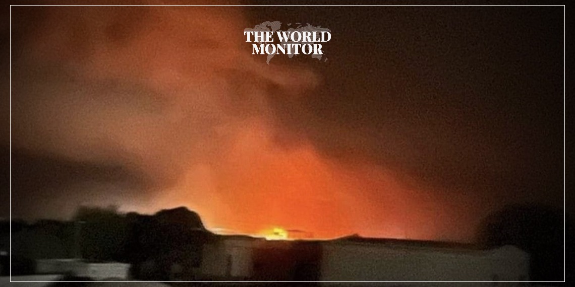 Fire Erupts at US Military Base in Syria