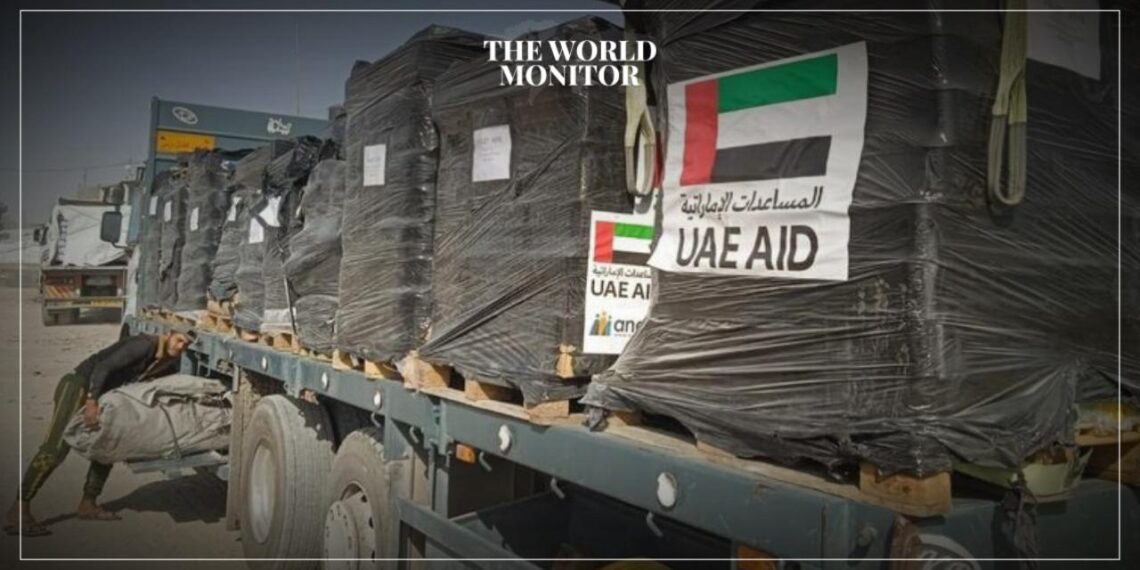 UAE Delivers Humanitarian Aid to Displaced Families in Khan Younis