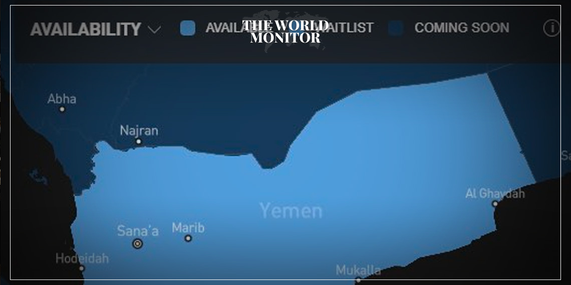 Starlink Launches Satellite Internet Service in Yemen