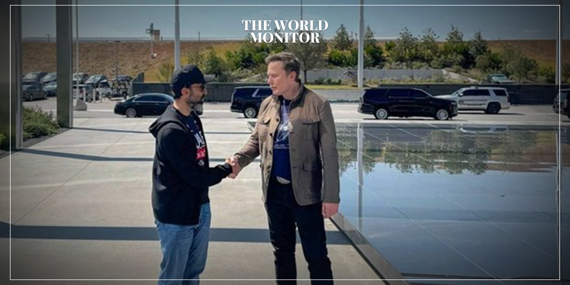 UAE Official Discusses "AI" Development with Elon Musk