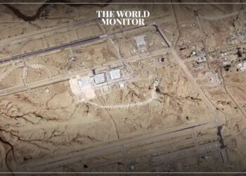 Smoke clouds erupt during an Israeli air strike on Khiam in southern Lebanon near the border with Israel on October 2, 2024 © - / AFP