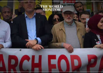 Thousands March in London in Support of Palestinians