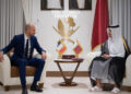Qatar’s Prime Minister and Minister of Foreign Affairs, Sheikh Mohammed bin Abdulrahman bin Jassim Al-Thani, met with France’s Minister for Europe and Foreign Affairs, Jean-Noel Barrot, on Saturday during his visit to Qatar.